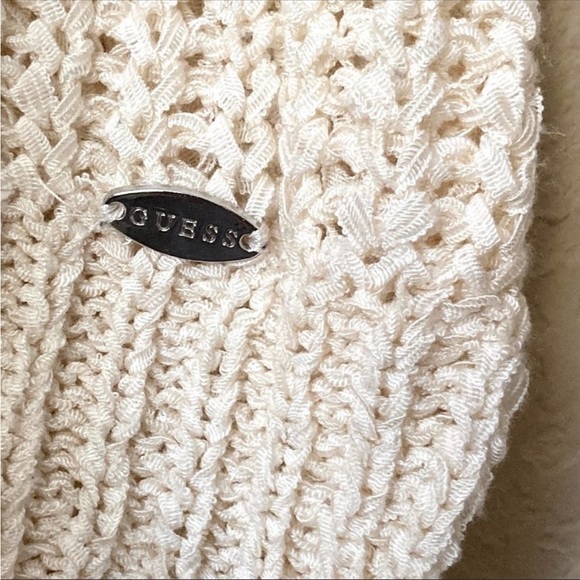 Guess | Distressed Cream Sweater - Picture 5 of 5